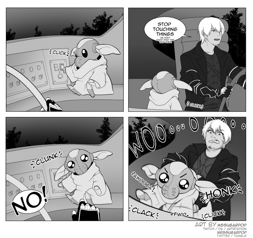 4 panel comic